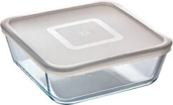 Pyrex - Cook & Freeze Schaal Vierkant Met Deksel 15 X 15cm - Transparant -Barbecues Verkoopwinkel 1200x733 1