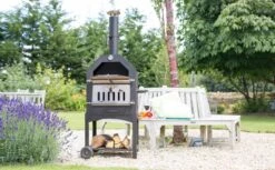 Merkloos MaxxGarden Pizza Oven - Smoker Barbecue Houtskool 45 X 65 X 158cm -Barbecues Verkoopwinkel 1200x745