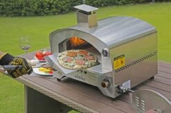 Bighorn Outdoor Edelstaal Gas Pizza Oven - Draagbare Gas Barbecue - Edelstaal -Model SRGG20001 -Barbecues Verkoopwinkel 1200x799 5