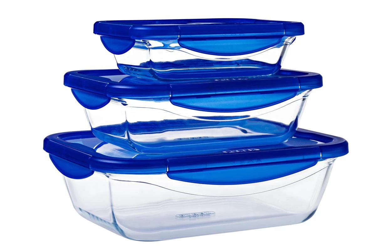 Pyrex - Cook & Go Schaal Rechthoek Met Deksel 0,8 Liter - Transparant 7 Pyrex - Cook & Go Schaal Rechthoek Met Deksel 0,8 Liter - Transparant - Afbeelding 7