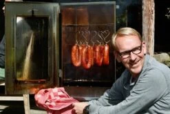 2-L Home & Garden XL Rookoven - RVS - 80x40x28 Cm - 3 Etages -Barbecues Verkoopwinkel 1200x800 2