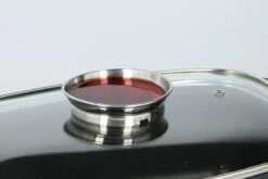 Alpina - Braadslede - Braadpan - Met Glazen Deksel - Aromaknop - 5,5 Liter - Zwart -Barbecues Verkoopwinkel 1200x800 86