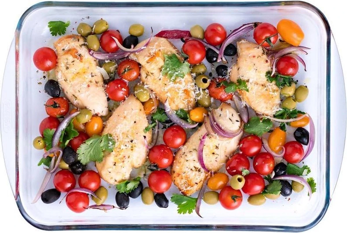 Pyrex Essentials Ovenschaal - 35 X 23 X 5 Cm - 2,6 L 14 Pyrex Essentials Ovenschaal - 35 X 23 X 5 Cm - 2,6 L - Afbeelding 14