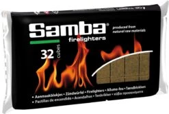 Samba Aanmaakblokjes Bruin (32 Stuks) - Milieuvriendelijk -Barbecues Verkoopwinkel 1200x805 2