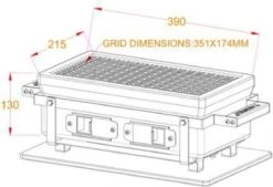 YAKINIKU Rechthoekige Shichirin | Konro- & Yakitori Grill -Barbecues Verkoopwinkel 1200x821 1