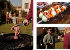 BBQ Accesoires Set Met Thermometer, Handschoenen, Bbq Tang, Bbq Borstel Van Zedar -Barbecues Verkoopwinkel 1200x856