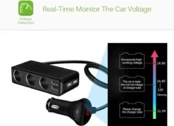 WiseGoods - Premium Auto Sigarettenaansteker Splitter - 4 Poorten USB - Autolader USB - Autolader Splitter - 12V Splitter -Barbecues Verkoopwinkel 1200x870 2