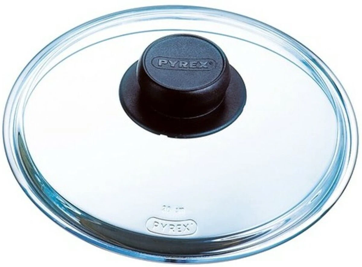 Pyrex Classic Accessoires Deksel - Borosilicaatglas - Ø28 Cm - Transparant 4 Pyrex Classic Accessoires Deksel - Borosilicaatglas - Ø28 Cm - Transparant - Afbeelding 4