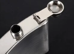 Merkloos Maxium Jack Daniels Heupfles - Zilver - RVS - Drankfles - Flacon - Zakfles - Zakflacon - Drankflacon - Heupfles - Veldfles - Incl. Trechter En Bekertjes -Barbecues Verkoopwinkel 1200x886 4