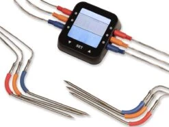 Patton - Kamado 21" - Premium Black - Keramische Barbecue - Incl. Bluetooth Kerntemperatuurmeter - LED Verlichting - Large - Compleet - Zwart -Barbecues Verkoopwinkel 1200x900 19