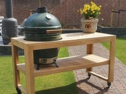 BBQ Tafel - Geschikt Voor Big Green Large/Bastard Large/Bastard Large Urban/Yakiniku 19 Inch/Monolith Large - Eikenhout - 87 Cm -Barbecues Verkoopwinkel 1200x900 25