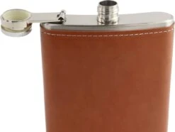 Orange85 Heupfles - Flacon - 224 Ml - Leatherlook - Bruin -Barbecues Verkoopwinkel 1200x905 2