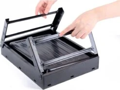 Merkloos Decopatent® Portable Houtskool BBQ - Barbecue - Inklapbaar - Barbecue Houtskool - Tafel Grill - Camping - Strand - Festival - Park -Barbecues Verkoopwinkel 1200x909