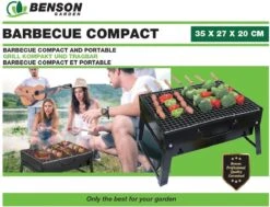 Benson Barbecue Compact - Met Handvat - 35 X 27 X 20 Cm 7 Benson Barbecue Compact - Met Handvat - 35 X 27 X 20 Cm -Barbecues Verkoopwinkel 1200x916