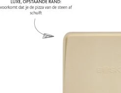 Boska Pizzasteen Deluxe Rechthoek - Voor De Oven - Knapperige Pizza's - 40x32 Cm - BBQ Accessoires -Barbecues Verkoopwinkel 1200x921 2