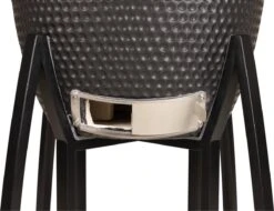 Patton - Kamado 21" - Premium Black - Keramische Barbecue - Incl. Bluetooth Kerntemperatuurmeter - LED Verlichting - Large - Compleet - Zwart -Barbecues Verkoopwinkel 1200x923