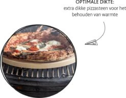 Boska Pizzasteen Deluxe - Voor Oven & BBQ - Knapperige Pizza's - Ø 29.5 Cm - BBQ Accessoires -Barbecues Verkoopwinkel 1200x942 1