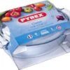 Pyrex - Classic Ovenschaal Ovaal Met Deksel 5,8 Liter - Transparant