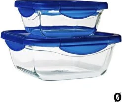 Pyrex - Cook & Go Schaal Vierkant Met Deksel 1,9 Liter - Transparant -Barbecues Verkoopwinkel 1200x994 1