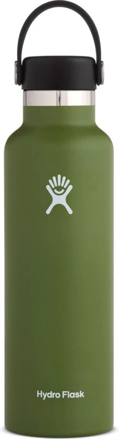 Hydro Flask Standard Mouth Flex Cap Drinkfles (621 Ml) - Olive -Barbecues Verkoopwinkel 327x1200 1