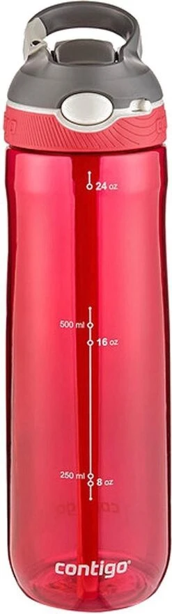 Contigo Ashland Drinkfles - Red Grey - 720ml -Barbecues Verkoopwinkel 336x1200