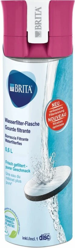 BRITA - Waterfilterfles VITAL - 0,6L - Roze - Inclusief 1 MicroDisc Waterfilter -Barbecues Verkoopwinkel 366x1200 2