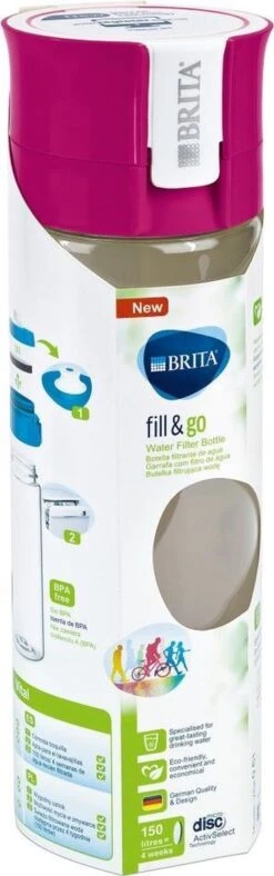 BRITA - Waterfilterfles VITAL - 0,6L - Roze - Inclusief 1 MicroDisc Waterfilter -Barbecues Verkoopwinkel 376x1200 8