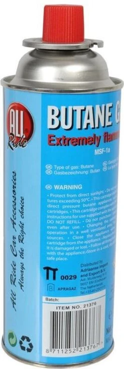 All Ride Butaan Gas / Navulgas 18 All Ride Butaan Gas / Navulgas -Barbecues Verkoopwinkel 403x1200