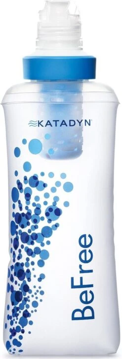Katadyn BeFree Waterfilter Blauw/transparant - Polyester - Snel Resultaat - Handig In Gebruik