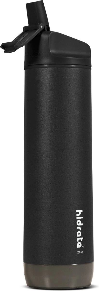 Hidrate Spark Straw Slimme Waterfles - Staal - 620ml - LED Verlichting - Zwart 5 Hidrate Spark Straw Slimme Waterfles - Staal - 620ml - LED Verlichting - Zwart - Afbeelding 5