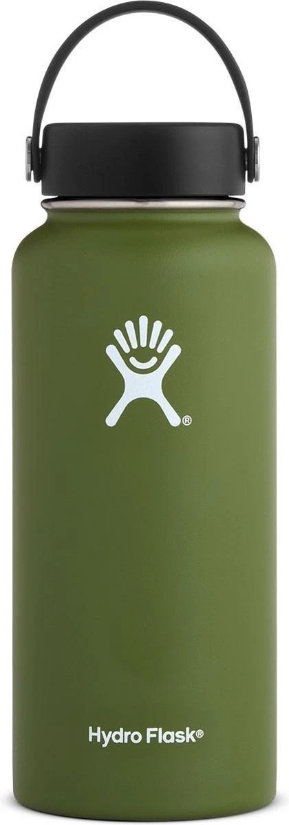 Hydro Flask Wide Mouth Flex Cap Drinkfles (946 Ml) - Olive 1 Hydro Flask Wide Mouth Flex Cap Drinkfles (946 Ml) - Olive