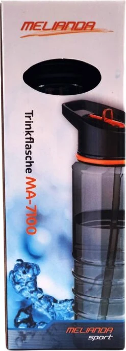 Drinkfles - Drinking Bottle 750ml - Drinkfles Met Rietje - Drinkfles 750ml - Sport Drinkfles