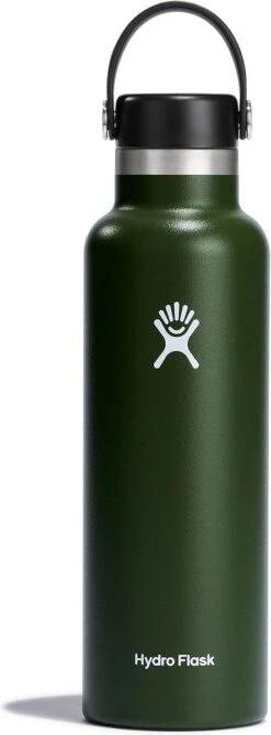 Hydro Flask Standard Mouth Flex Cap Drinkfles (621 Ml) - Olive