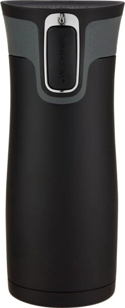 Contigo Westloop Drinkfles - Matte Black - 470ml - Zwart