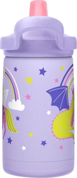 CamelBak Eddy+ Kids SST Vacuum Insulated - Isolatie Drinkfles - 350 Ml - Lila (Magic Unicorns) -Barbecues Verkoopwinkel 518x1200