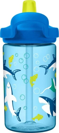 CamelBak Eddy+ Kids - Drinkfles - 400 Ml - Blauw (Sharks And Rays) -Barbecues Verkoopwinkel 529x1200 3