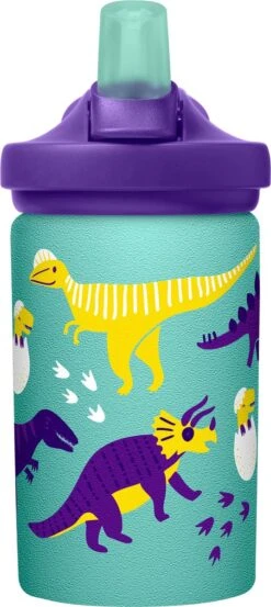 CamelBak Eddy+ Kids Single Wall SST - Drinkfles - 400 Ml - Groen (Hatching Dinos) -Barbecues Verkoopwinkel 536x1200 1