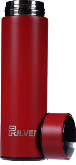 Pulver- Drinkfles - Smart - Temperatuur Meter - Dubbel Geïsoleerd - Drinkfles Kinderen & Volwassenen - Drinkflessen - Rood -Barbecues Verkoopwinkel 557x1200 2
