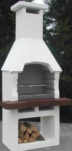 Integard Tuinhaard Houtskoolbarbecue Beton Nr. 9 -Barbecues Verkoopwinkel 579x1200