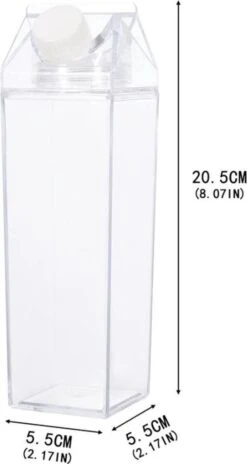 2 X DOPDOP Transparante Drinkfles BUNDEL - Melkfles - Waterfles - Dop -Barbecues Verkoopwinkel 639x1200 1