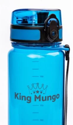 Waterfles 1 Liter Vaatwasserbestendig - Lekvrije 1L Drinkfles - Volwassenen & Kinderen - Sport Bidon Drinkbus - Blauw - King Mungo -Barbecues Verkoopwinkel 704x1200 1
