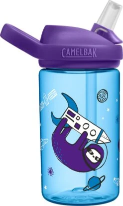 CamelBak Eddy+ Kids - Drinkfles - 400 Ml - Blauw (Sloths In Space) -Barbecues Verkoopwinkel 719x1200 8