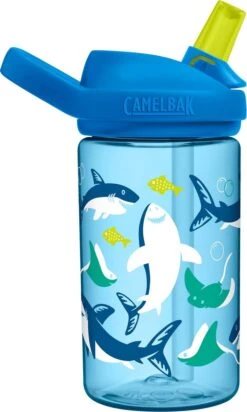 CamelBak Eddy+ Kids - Drinkfles - 400 Ml - Blauw (Sharks And Rays) -Barbecues Verkoopwinkel 720x1200 3