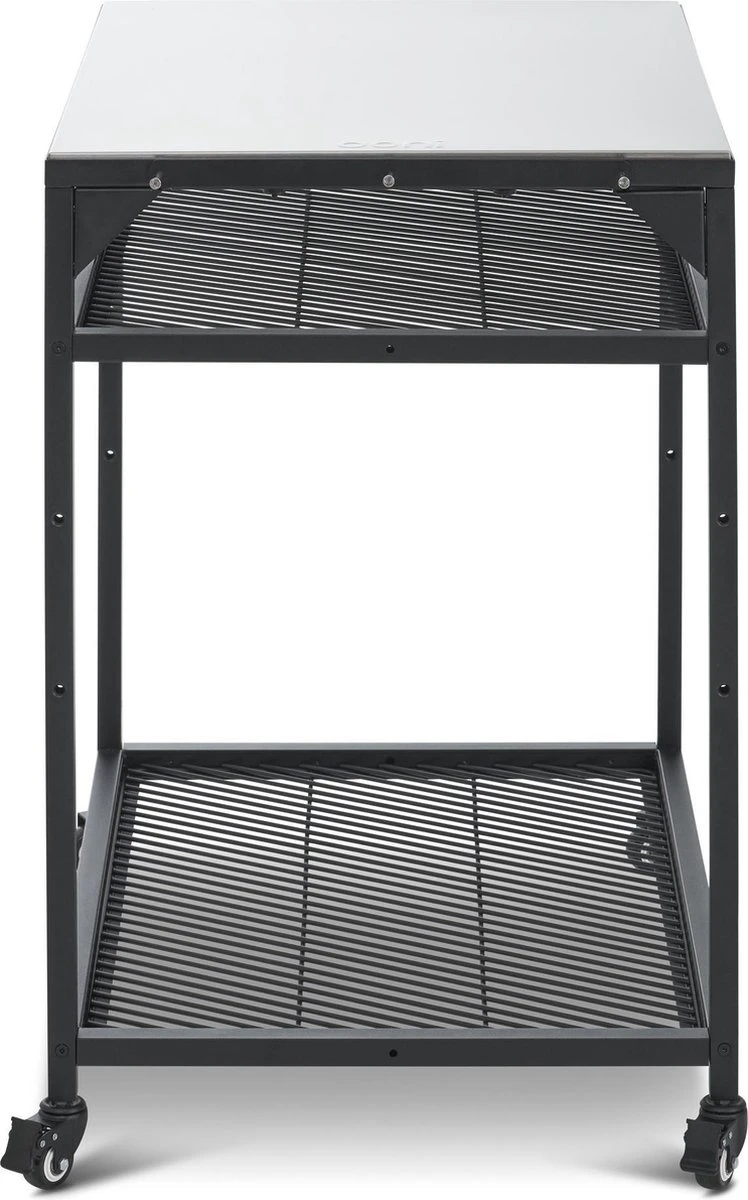 Ooni - Tafel - Medium - Pizza Tafel - 60x80x 90cm - RVS - Zwart 6 Ooni - Tafel - Medium - Pizza Tafel - 60x80x 90cm - RVS - Zwart - Afbeelding 6