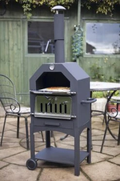 Merkloos MaxxGarden Pizza Oven - Smoker Barbecue Houtskool 45 X 65 X 158cm -Barbecues Verkoopwinkel 800x1200 2
