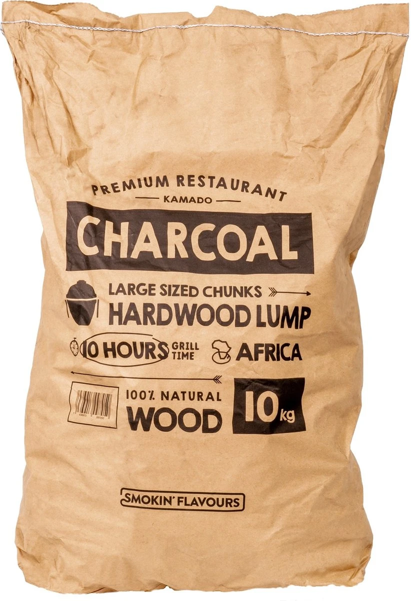 Smokin’ Flavours Gamhar Restaurant Houtskool 10 KG (Zuid Afrika) 4 Smokin’ Flavours Gamhar Restaurant Houtskool 10 KG (Zuid Afrika) - Afbeelding 4