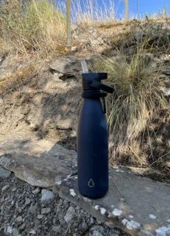 Wattamula Design Eco RVS Drinkfles - Donkerblauw - Extra Dop Met Rietje En Carrier - 500 Ml - Waterfles - Thermosfles - Sport -Barbecues Verkoopwinkel 864x1200 6