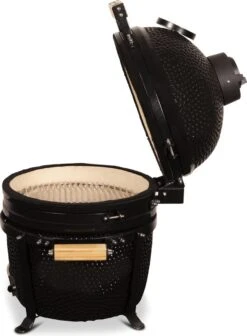 Patton Kamado 15" - Keramisch - Tafel Model - Premium Black - Medium - Zwart -Barbecues Verkoopwinkel 881x1200