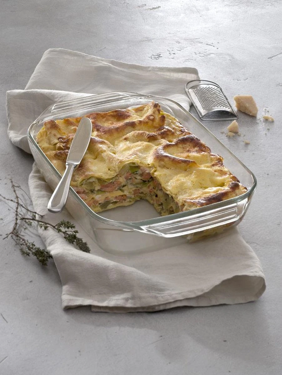 Pyrex - Irresistible Ovenschaal Rechthoek Met Grepen 2,5 Liter - Transparant 4 Pyrex - Irresistible Ovenschaal Rechthoek Met Grepen 2,5 Liter - Transparant - Afbeelding 4