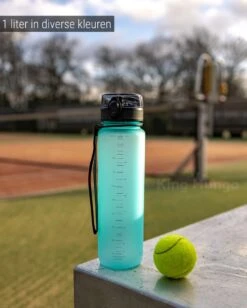 Drinkfles - 1 Liter - Sport Bidon Drinkbus 1000ml - Lichtblauw - King Mungo KMDF043 -Barbecues Verkoopwinkel 961x1200 1